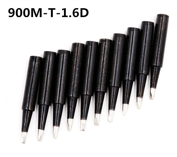 SZBFT 10 piece Black 900M-T-1.6D Series Horseshoe type iron head Welding tip Soldering iron tip free shipping