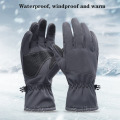 Antiskid Wear Resistant Riding Ski Gloves Mountain Skiing Snowmobile Waterproof Snow Motorcycle Gloves Windproof Tactical Gloves