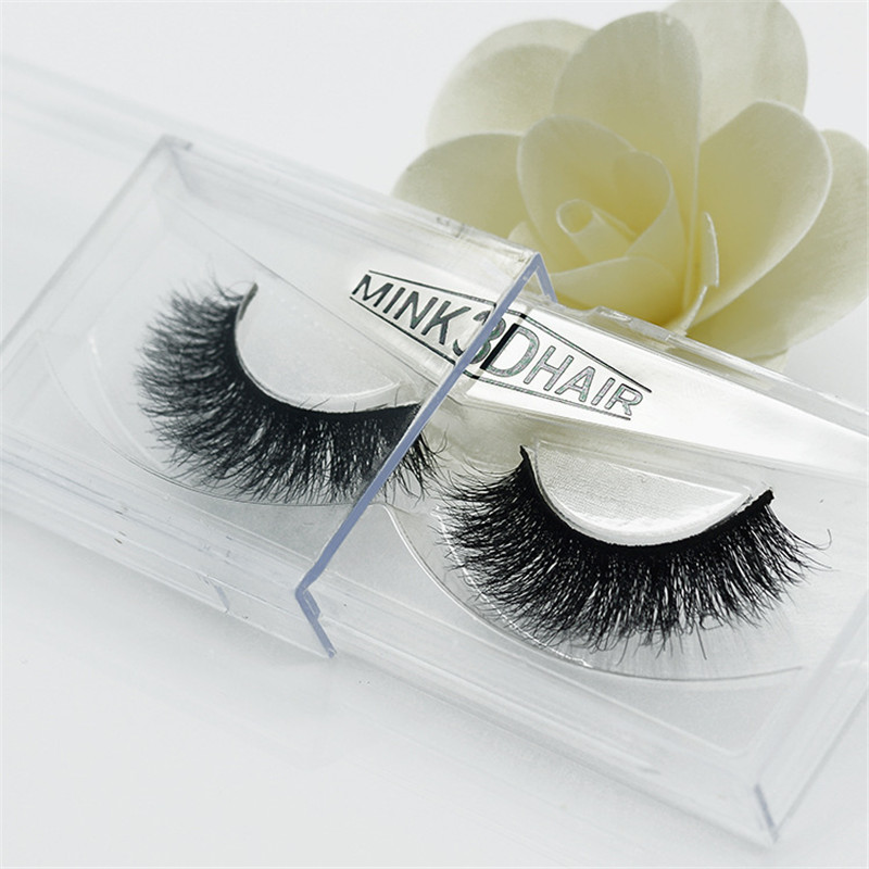 1 Pair 3D Mink Eyelashes Handmade False Eye Lashes Thick Natural Fashion Beauty Makeup Tools Cosmetics Products No.09