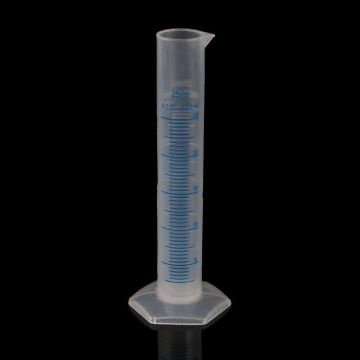 Plastic Graduated Cylinder - 25mL Measuring Cylinder Liquid Trial Tube Ideal for Home and School Science Lab