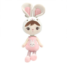 Pink bunny set stuffed animal for little girl