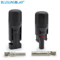 Blusunsolar 500 Pairs Lot Solar Pv 30A Male And Female Wire PV Cable Connector With 100% PPO UV Resistant