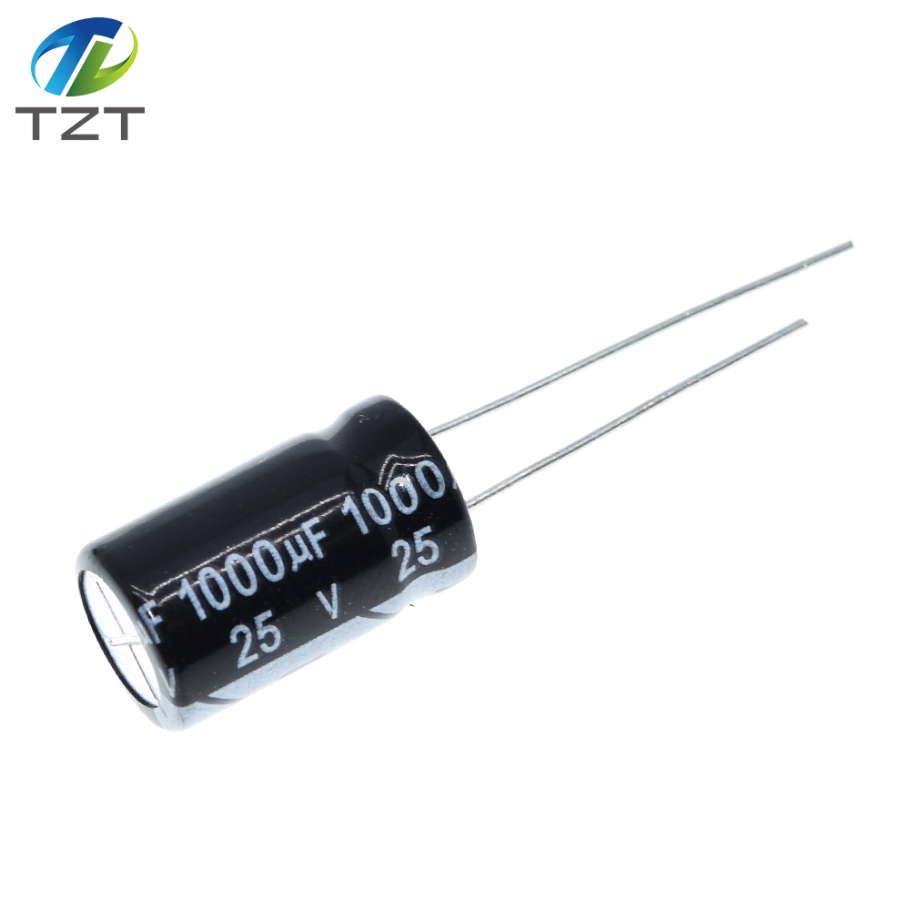 10PCS Higt quality 25V1000UF 10*17mm 1000UF 25V 17*10 Electrolytic capacitor
