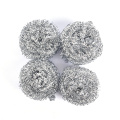 4/6PCS Utility Stainless Steel Wire Ball Brush Cleaning Brush Kitchen Pot Tableware Cleaner Scrub Rust Remover Dish Strong Tools