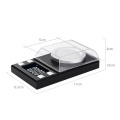 0.001g Precision 100g/50g/20g Accurate Digital Jewelry Scale Lab Weight Scale Portable Mini Electronic Balance Milligram Scale
