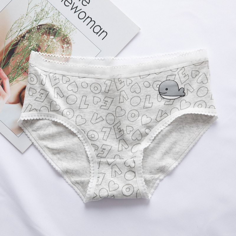 12 Pcs/lot Women Panties Breathable Soft Cotton Girls Underwear Seamless Briefs Women Sexy Lingerie TWY c087