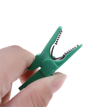 2Pcs Alligator Clips Crocodile Clips Cable Lamp For Banana Plug Connectors 55mm