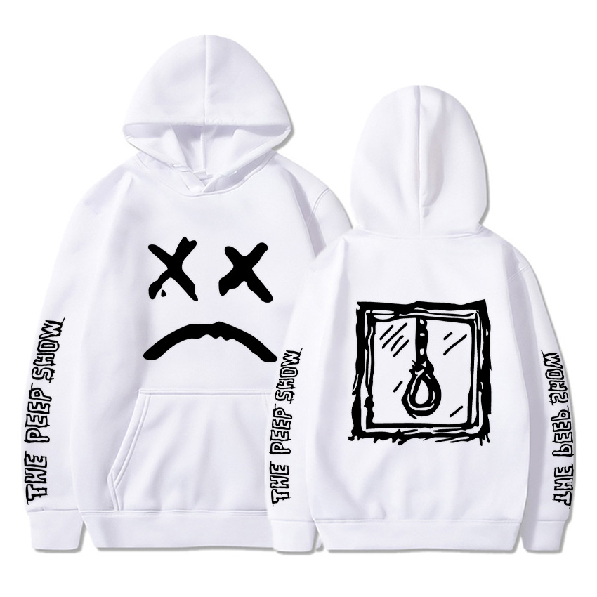 New Hoodies Hell Boy Lil.peep Men/women Hooded Pullover man Sudaderas Cry Baby Hood Hoddie Sweatshirts Love