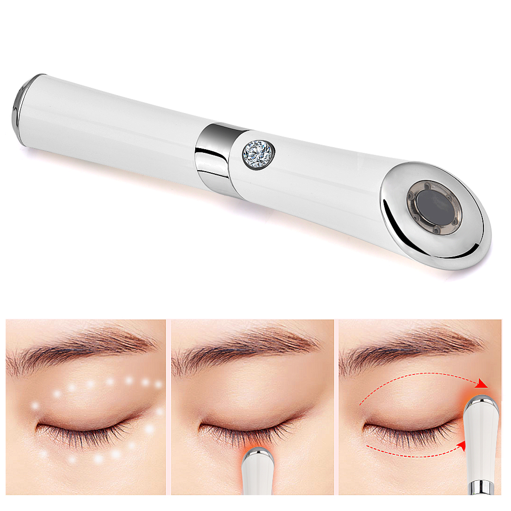 Facial Eye Ion Massager Face Lifting Anti Wrinkle Machine Skin Tightening Rejuvenation Anti Aging Device Eye Skin Care Tools