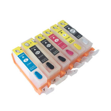 6 colors for Canon PGI-125 CLI-126 125 126 refillable ink cartridges For CANON PIXMA MG6110 MG8110 printer