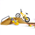 Set Mini Scooter Two Wheel Scooter Children's Gift Educational Toys Finger Scooter Bike Fingerboard Skateboard Multiple Color