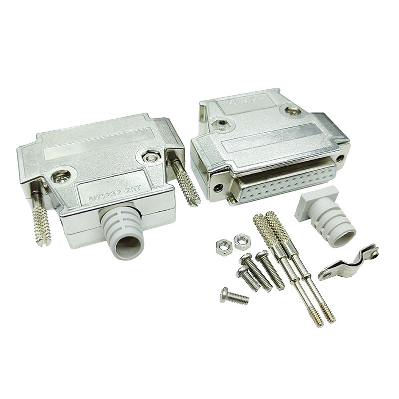 25 pin d-sub metal hood