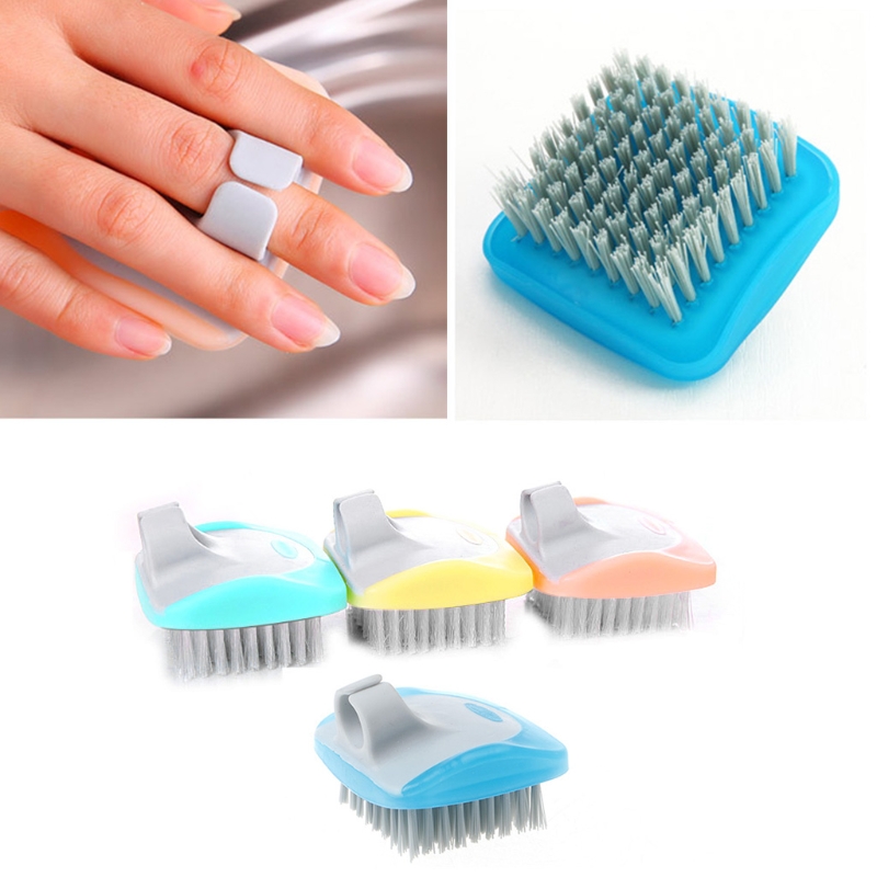 Mini Fruits Vegetables Cleaning Brush Fingers Protection Carrot Potato Cleaner Potatoes Carrots Cleaning Kit