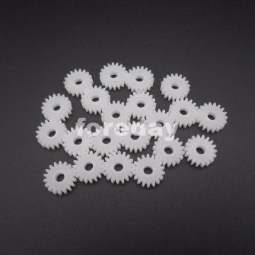 20PCS 18T Spur Gear 0.5 Modulus Model Accessories Plastic Teeth=18 Aperture: 3mm 2.95MM Tight distribution DIY GEARS *FD270X20