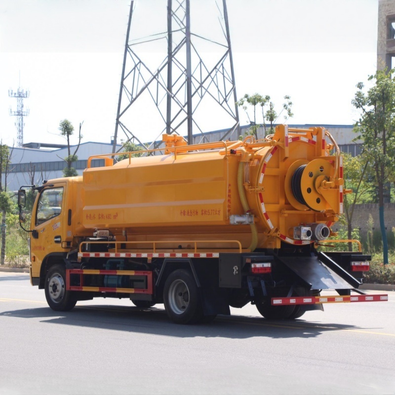 sludge suction truck