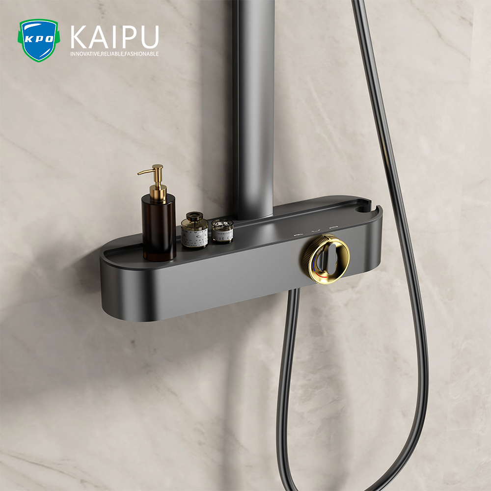exposed shower system with hand shower and shower head (9)