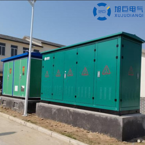 Box-type switching station - on-site demonstration