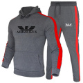 Pants Men's Sports Pants + Casual Running Hoodie Men's Suit Jogging Sportswear Men's Pants Gym Fitness Sportswear Tracksuit Trai