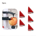 1pc/5pcs Replacement Blades Electric Fruit Peeler Potato Vegetable Fruit Peeler Stainless Steel Machine Cutter Accessories