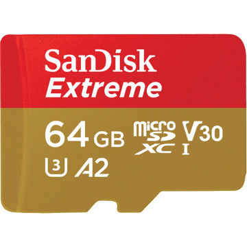 SanDisk Extreme 128GB 64GB 32GB microSDHC SDXC UHS-I Memory Card micro SD Card TF Card 100MB/s Class10 U3 With SD Adapter