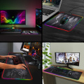 RGB Mousepad Gaming Mouse Pad XXL Large Mouse Pad Gamer LED Big Mouse Mat Computer Carpet with Backlight Mause keyboard Desk Mat