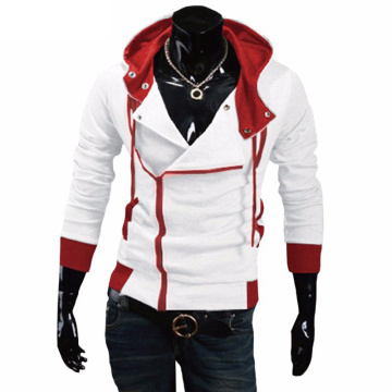 TANGYAXUAN 2019 Side Zipper Patchwork Hoodies Men Casual assasins creed Clothing mens hoodies and sweatshirts sudadera hombre