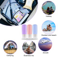 8Pcs/Set Travel Bottle Set Refillable Silicone Empty Cosmetic Face Cream Lotion Cosmetic Bottle Shampoo Soap Bottle Container