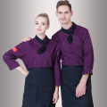 New Chef Uniform Long Sleeve Adult Hotel Restaurant Chef Jacket Male Female Kitchen Overalls Kitchen Jacket Sweat Towel B-6407