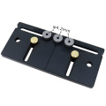 Aluminum Alloy Cabinet Installation Jig Wardrobe Door Handle Puncher Locator Jig For Household DIY Carpentry Tools