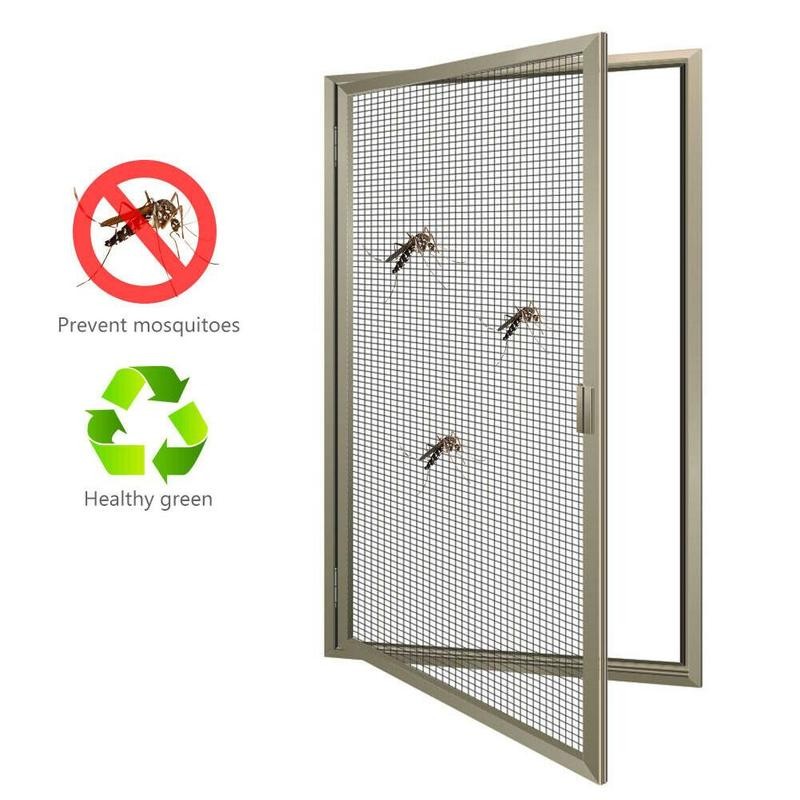 Window Net Anti-mosquito Mesh Sticky Wires Patch Repair Door Mosquito Summer Tape Netting Repair Patch Screen Hole Window B N4D5