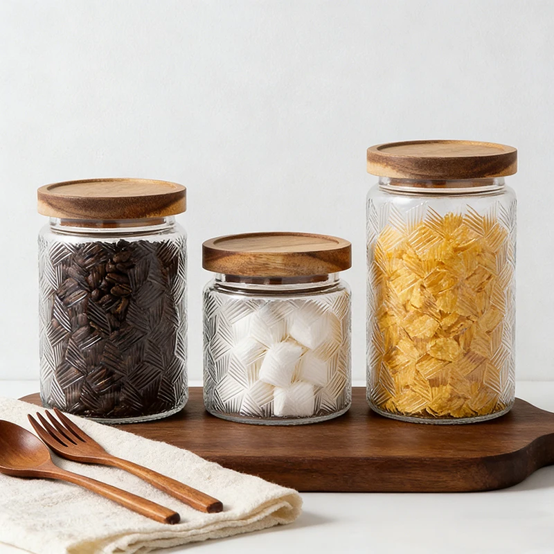 500ml 700ml 900ml Glass Jar
