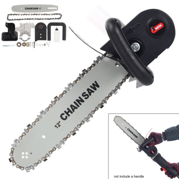 12 Inch Steel Multifunctional Mini Electric Chain Saw Stand Parts Set with Saw Blade for Angle Grinder Tool Accessories