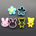 Cute Sandwich Mould Rabbit Flower Panda shaped Bread Cake biscuit embossing device Crust Cutter Baking Pastry Tools