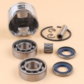 46MM Piston Ring Clip Crankshaft Needle Bearing Oil Seal Kit For HUSQVARNA 55, 55 Rancher, 55 EPA Chainsaw Parts #503608171