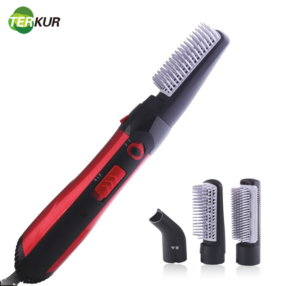 Electric Hair Dryer Brush Hair Straightener Dual-purpose Hot Air Brush Anti-ironing 3 in1 Salon Multi-function Curly Hair Comb