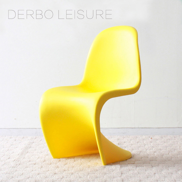 Modern Classic Design Plastic Dining chair S Shape dining room furniture fashion meeting waiting office computer study chair 2PC