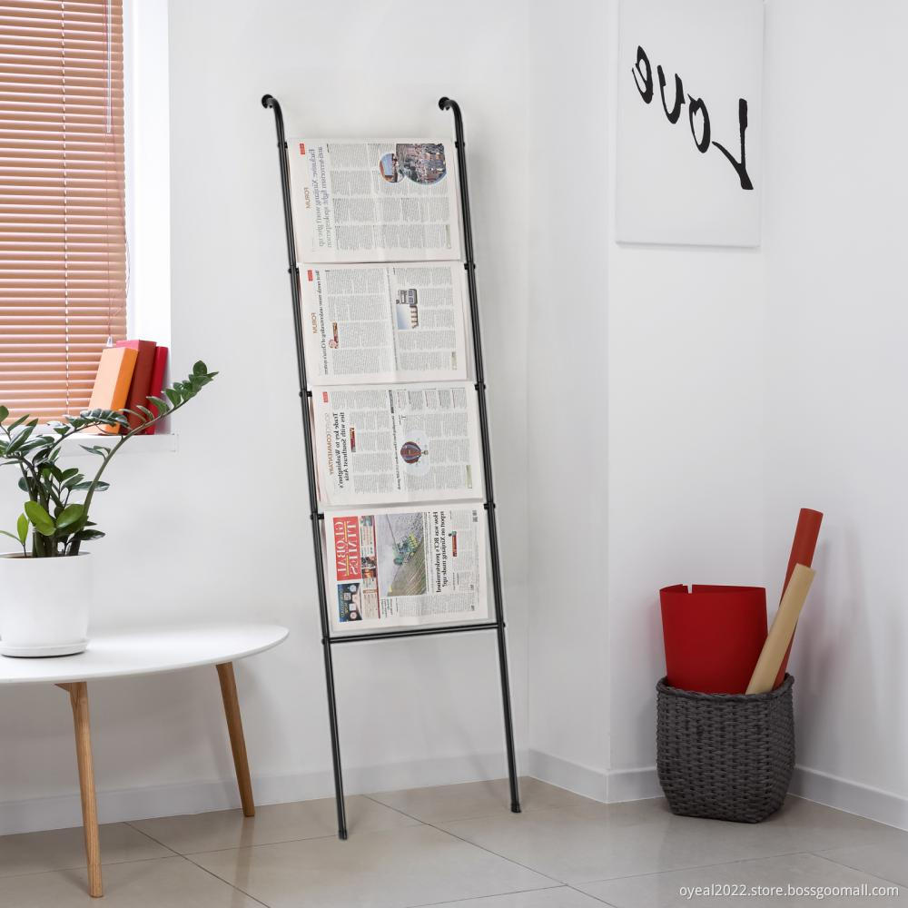 5 Tiers Blanket Ladder for Wall Leaning