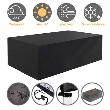 Patio Furniture Covers Windproof Waterproof Rain Snow Dust Wind-Proof Anti-UV Oxford Fabric Garden Lawn Outdoor Furniture Covers