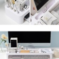 Tabletop Storage Shelf, Multi-Functional Office Storage Supplies, Computer Keyboard Sorting Rack, Stationery Organizer