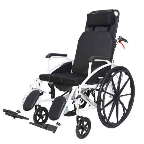 manual wheelchair lightweight folding reclining lying-down Manufacturers and Suppliers from China