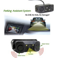 OkeyTech 3 IN 1 Car Reverse Backup Rear View Camera Reversing Auto Parking Sensors Radar Detector Waterproof 170 Degree HD Video