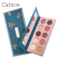 CATKIN Allure 10 Colors Eyeshadow liquid make up shimmer eyeshadow palette matte pressed glitter Natural china makeup 2018