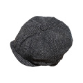 CDC1 Classic Good Quality Vintage Herringbone 30% Wool Cap 3 Colours