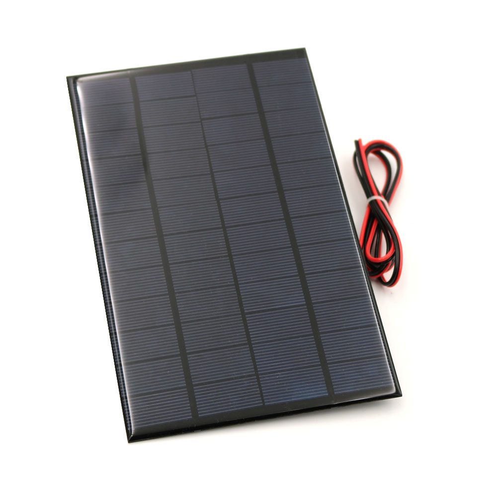 Solar Panel 4.2W 12V with 100cm extend wire Mini Solar Cell DIY For Battery Phone Charger Portable Module Polycrystalline