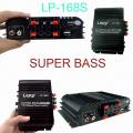Lepy LP-168S 12V Power Subwoofer 2.1 Channel Auto Audio Car Amplifier Bass Output HiFi Stereo Sound WithAUX Function LoudSpeake