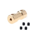 2-5mm Motor Copper Shaft Coupling Coupler Connector Sleeve Adapter US Drop Shipping