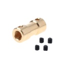 2020 New 2-5mm Motor Copper Shaft Coupling Coupler Connector Sleeve Adapter US