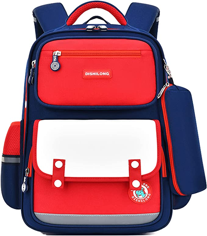 Kids Reflective Backpack Suitable for Boys and Girls Grades 4-9