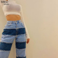 Sisterlinda Fashion Patchwork Y2K Loose Pants For Women Hip Hop Jeans Ladies Street Wear High Waist Trousers Female Outifts 2020