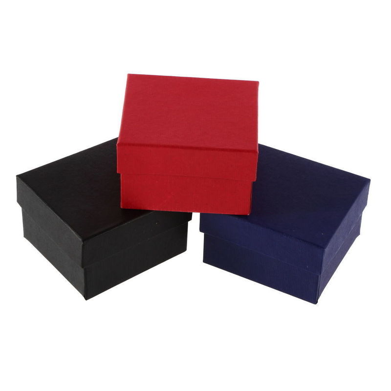 1Pc 83x78x52mm Paper Cardboard Wrist Watch Box Case Storage Organizer Present Gift Box for Bangle Bracelet Jewelry Display